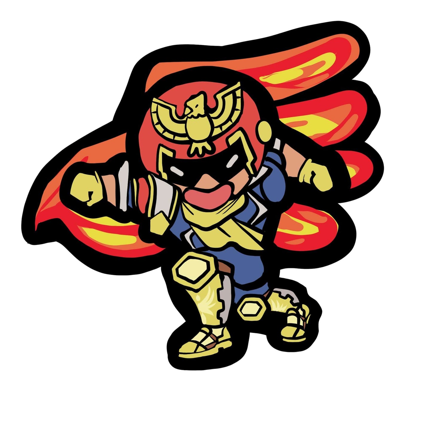 Captain Falcon Sticker