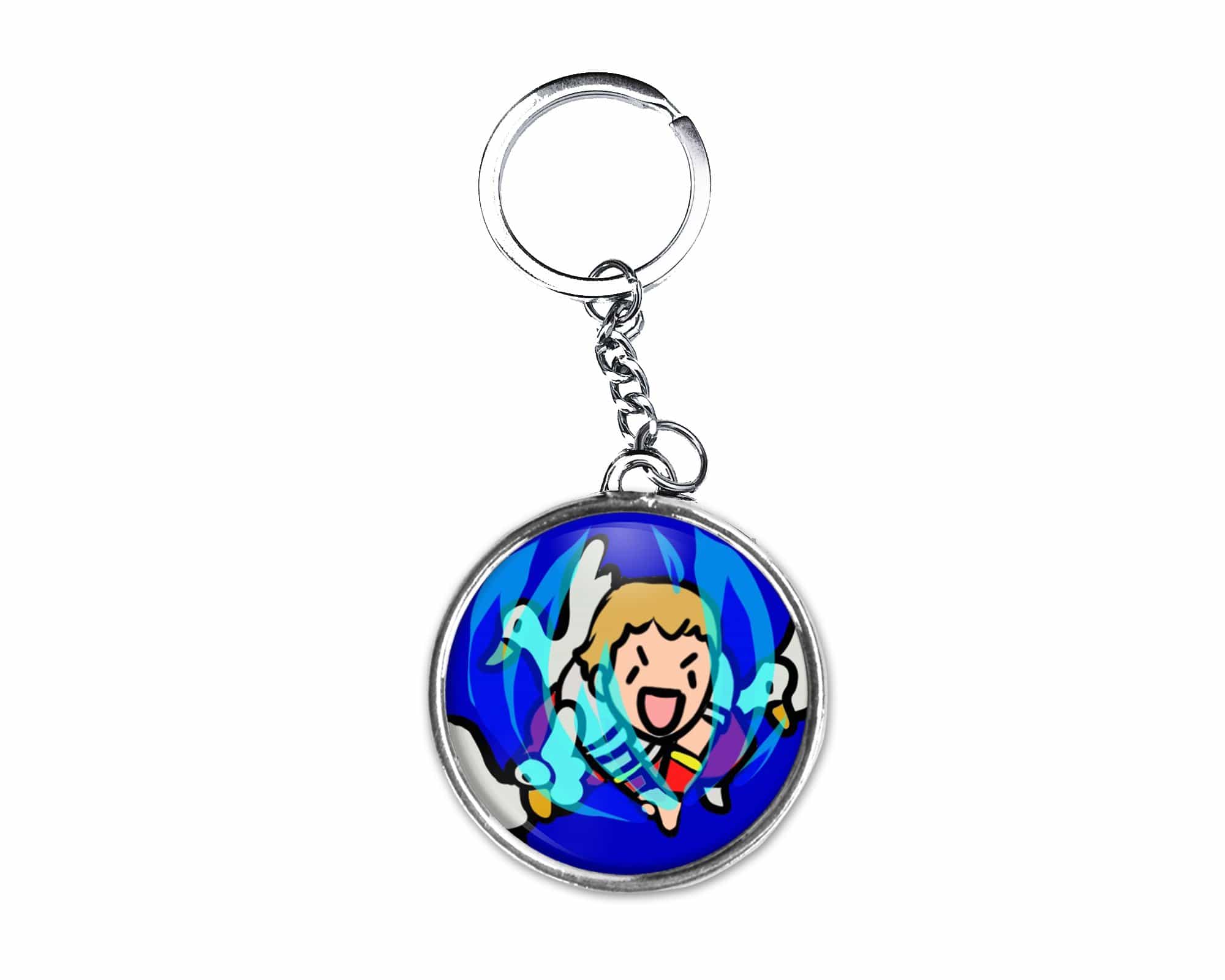 Genesee Keychain Geese Geese Button Keychain – Saltamiya