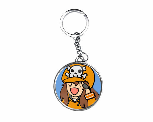 May Button Keychain